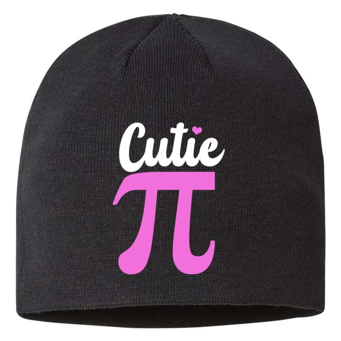 Cutie Pi Pi Day Heart 8 1/2in Sustainable Knit Beanie