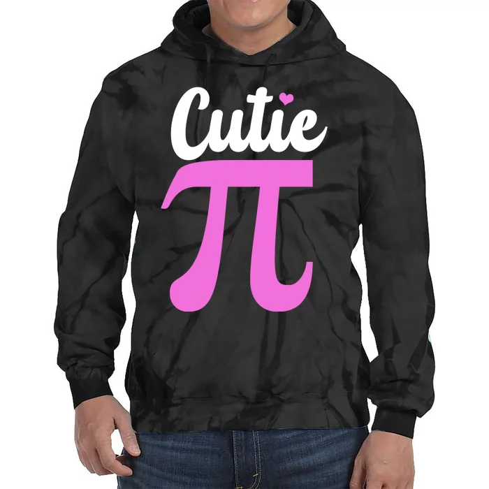 Cutie Pi Pi Day Heart Tie Dye Hoodie