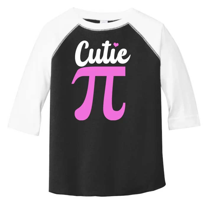 Cutie Pi Pi Day Heart Toddler Fine Jersey T-Shirt