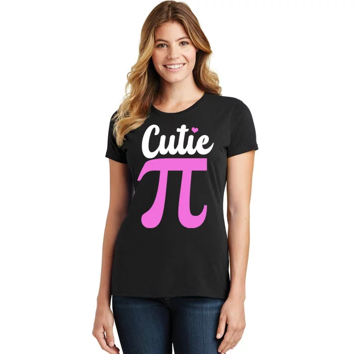 Cutie Pi Pi Day Heart Women's T-Shirt