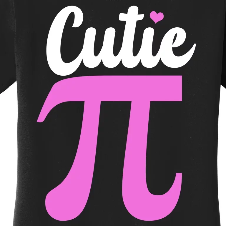 Cutie Pi Pi Day Heart Women's T-Shirt