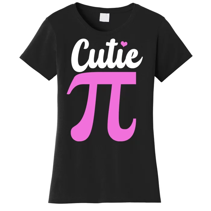 Cutie Pi Pi Day Heart Women's T-Shirt