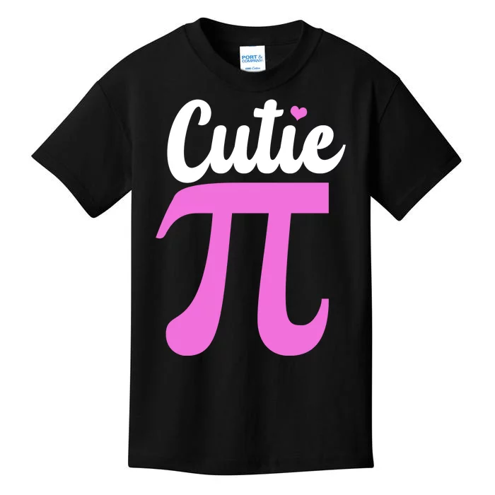 Cutie Pi Pi Day Heart Kids T-Shirt