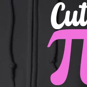 Cutie Pi Pi Day Heart Full Zip Hoodie