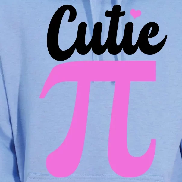 Cutie Pi Pi Day Heart Unisex Surf Hoodie