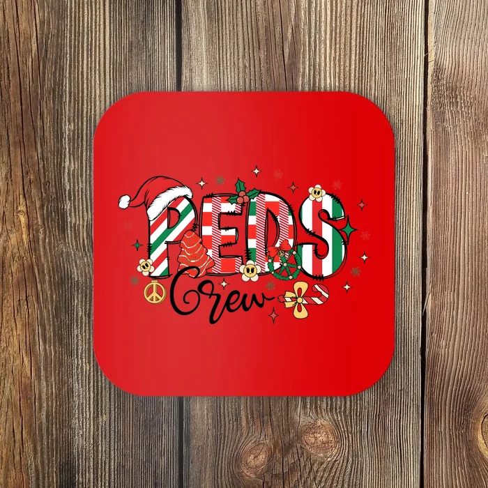 Christmas Peds Pediatrics Holiday Season Coaster