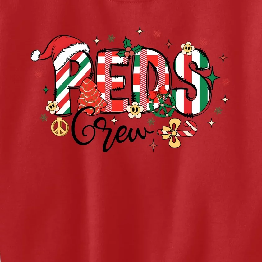 Christmas Peds Pediatrics Holiday Season Kids Sweatshirt