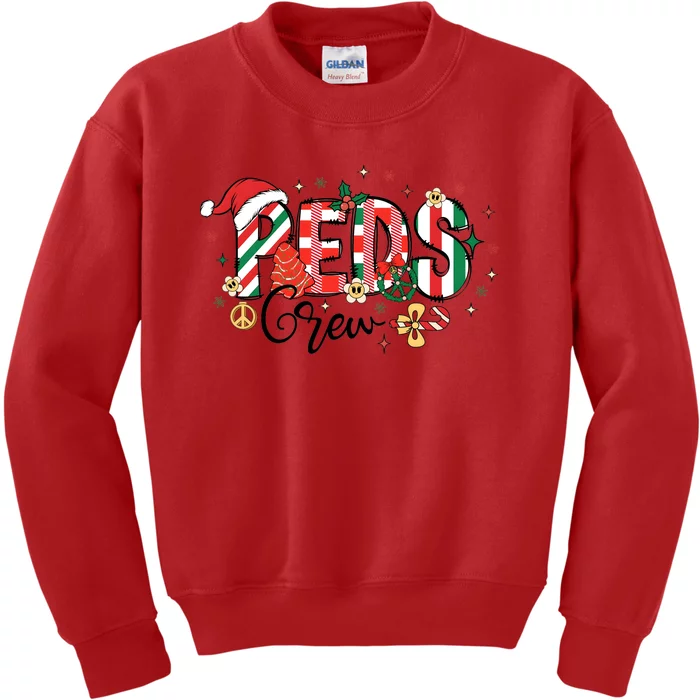 Christmas Peds Pediatrics Holiday Season Kids Sweatshirt