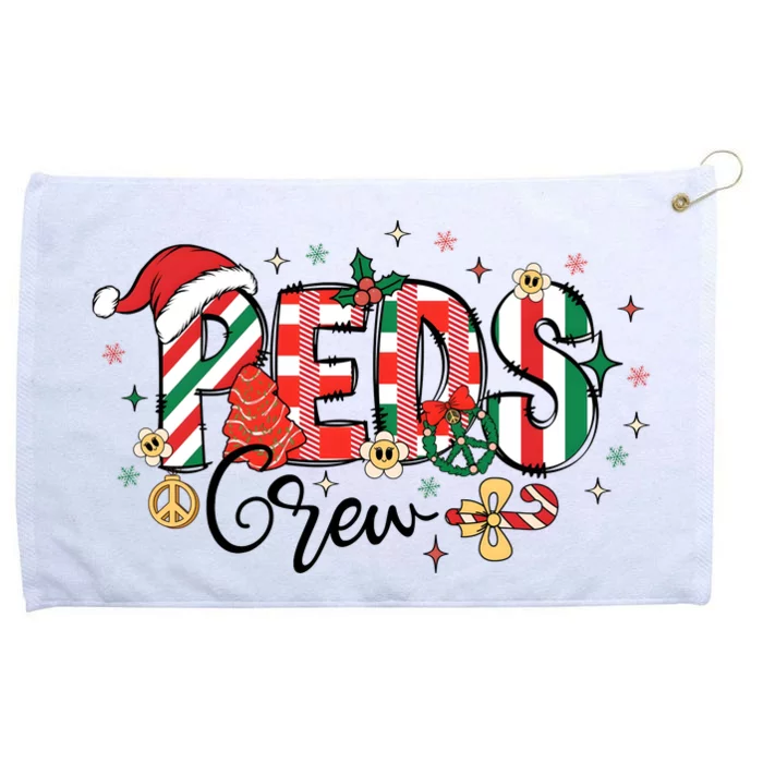 Christmas Peds Pediatrics Holiday Season Grommeted Golf Towel