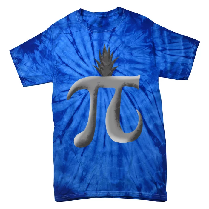 Cool Pi Pineapple Day Funny Mathematics Professor Fruit Gift Tie-Dye T-Shirt