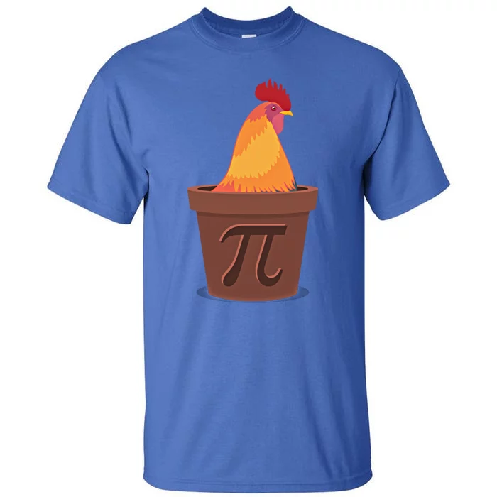 Chicken Pot Pie Pi Funny Math Cooking Gift Tall T-Shirt