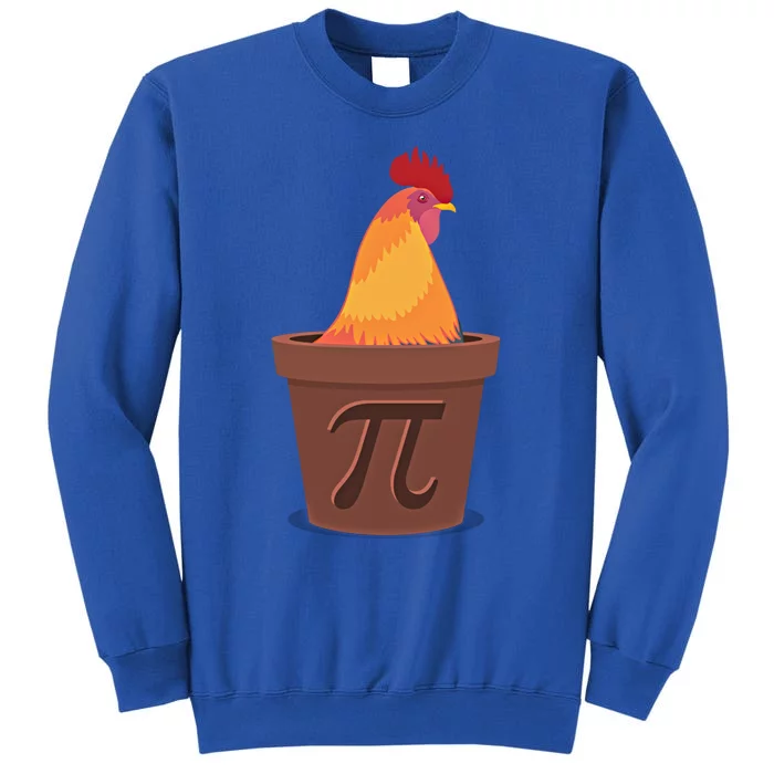 Chicken Pot Pie Pi Funny Math Cooking Gift Tall Sweatshirt