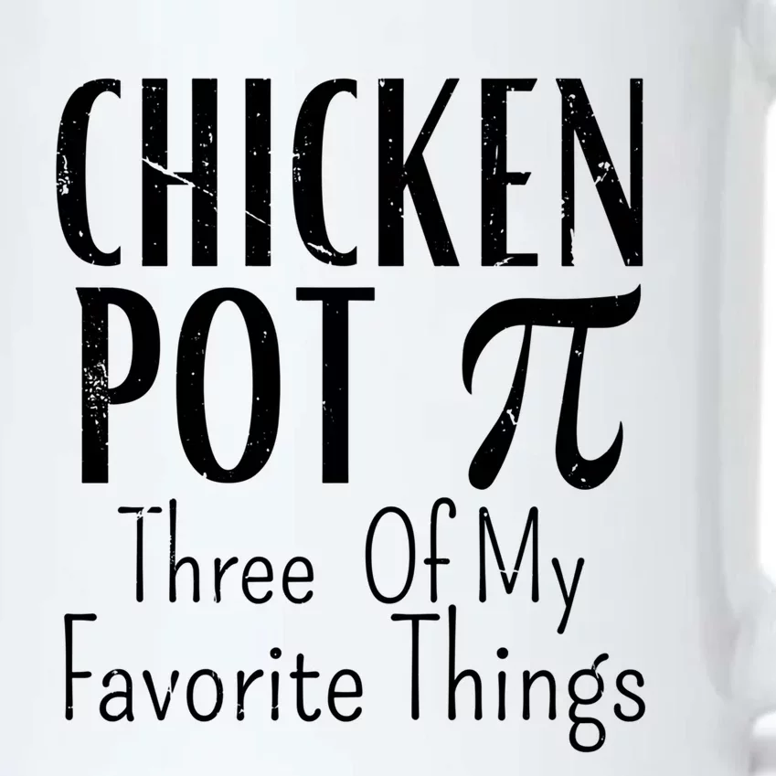 Chicken Pot Pie Funny Math Pun Chicken Pot Pi Day Gift Black Color Changing Mug