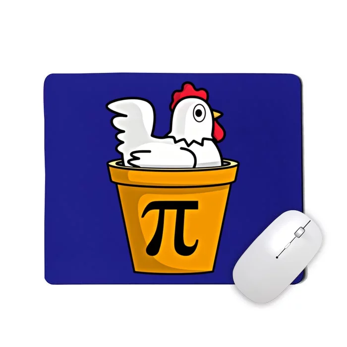 Chicken Pot Pie Funny Math Pun Chicken Pot Pie Gift Mousepad