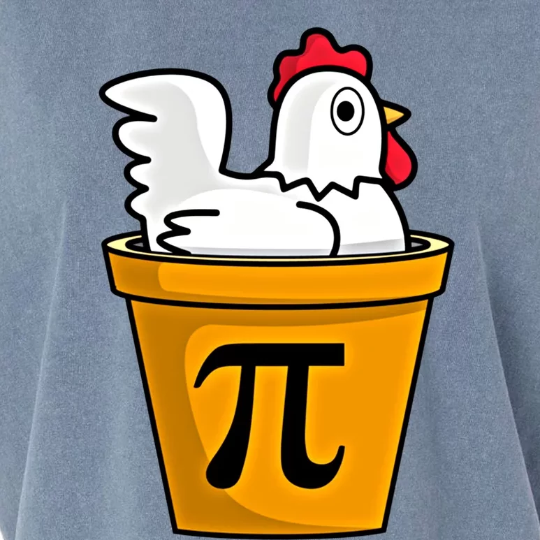 Chicken Pot Pie Funny Math Pun Chicken Pot Pie Gift Garment-Dyed Women's Muscle Tee