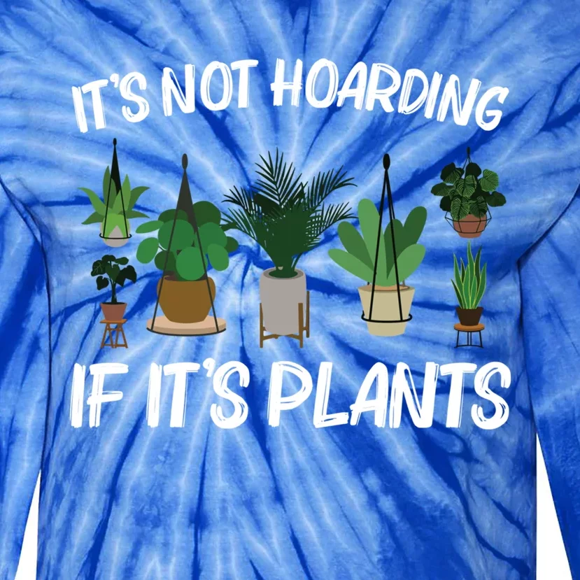 Cool Plant Pot Gardener Plant Lover Gardening Gift Tie-Dye Long Sleeve Shirt