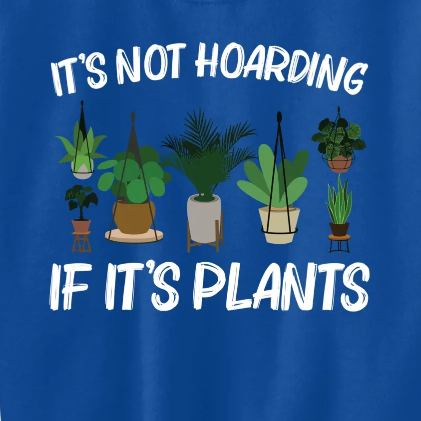 Cool Plant Pot Gardener Plant Lover Gardening Gift Kids Sweatshirt