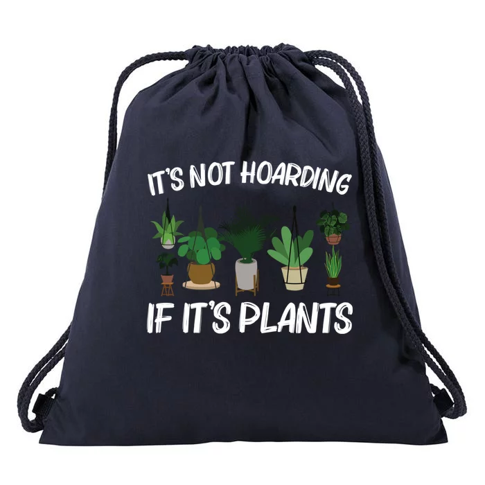 Cool Plant Pot Gardener Plant Lover Gardening Gift Drawstring Bag