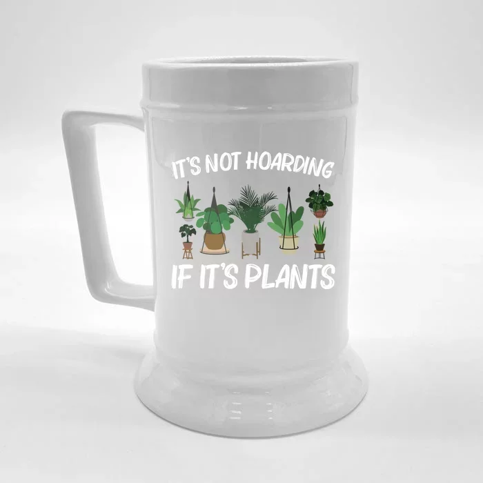 Cool Plant Pot Gardener Plant Lover Gardening Gift Front & Back Beer Stein