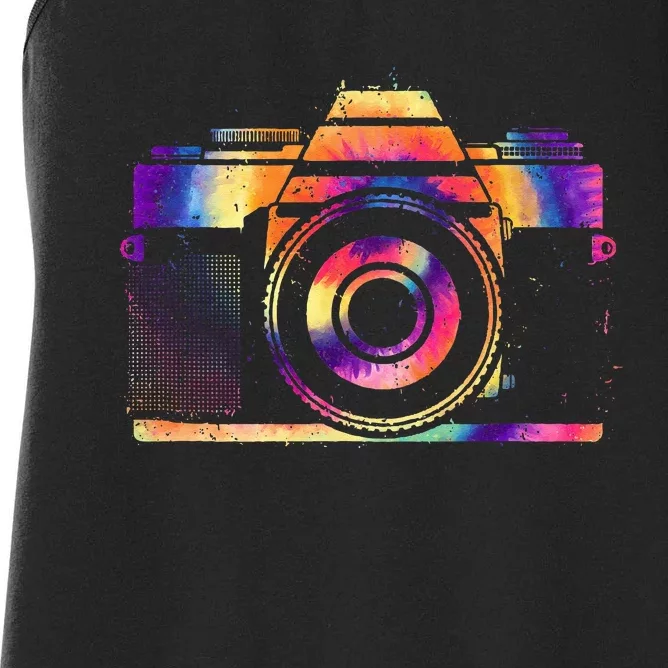 Camera Photographer Photographers Photography Creative Gift Women's Racerback Tank