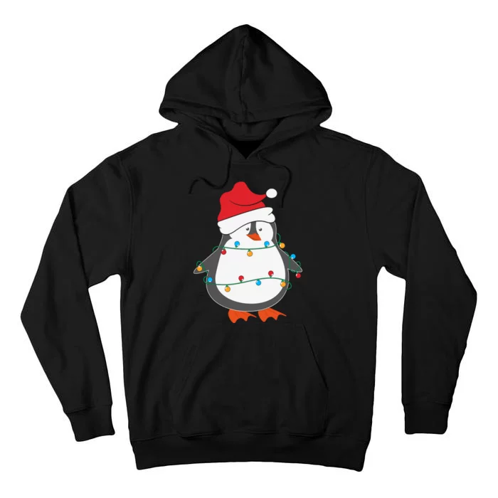 Cute Penguin Pajama Christmas Family Matching Tall Hoodie