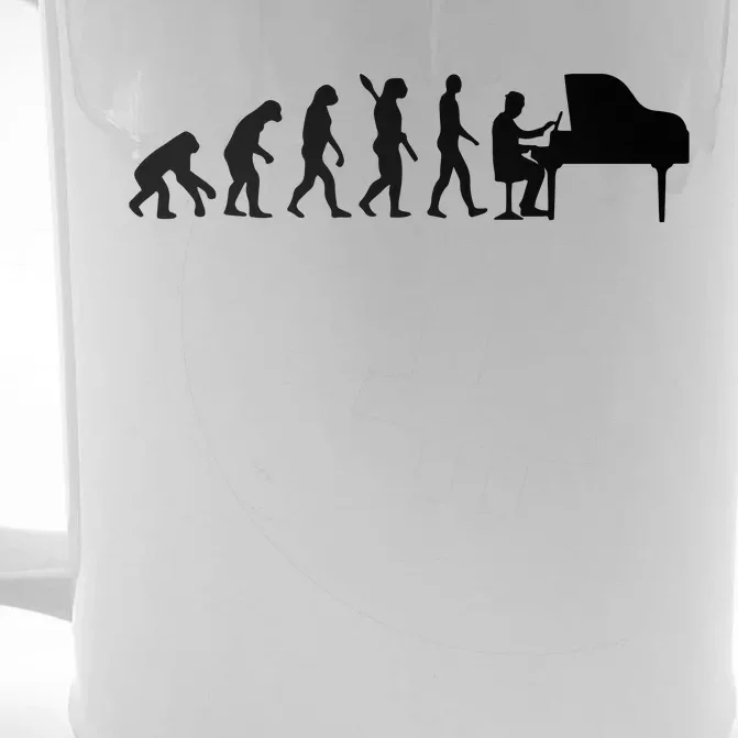 Cool Piano Player Design For Men Women Piano Teacher Pianist Front & Back Beer Stein