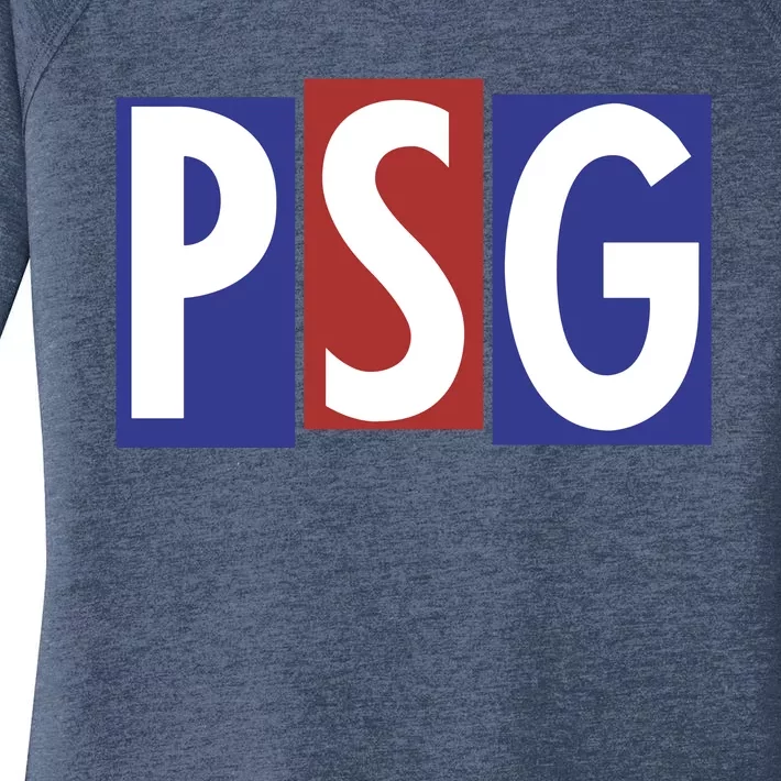 Cool Psg Paris Saint Germain Logo Jersey Women's Perfect Tri Tunic Long Sleeve Shirt