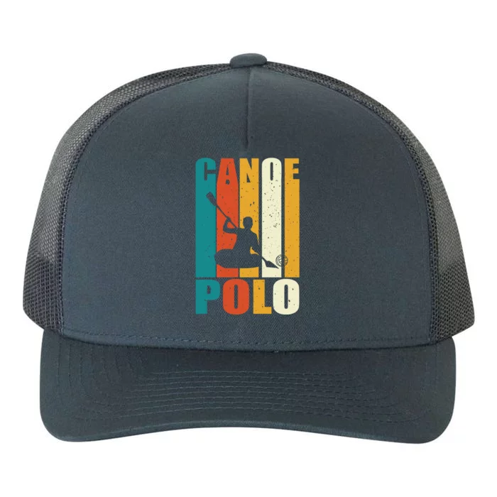 Canoe Polo Player Retro Outfit Love Water Sports Gift Yupoong Adult 5-Panel Trucker Hat