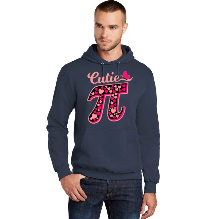 Cutie Pie Pie Day Shirt Butterfly And Hearts Tall Hoodie