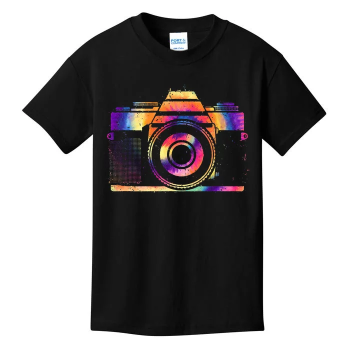 Camera Photographer Photographers Photography Creative Gift Kids T-Shirt