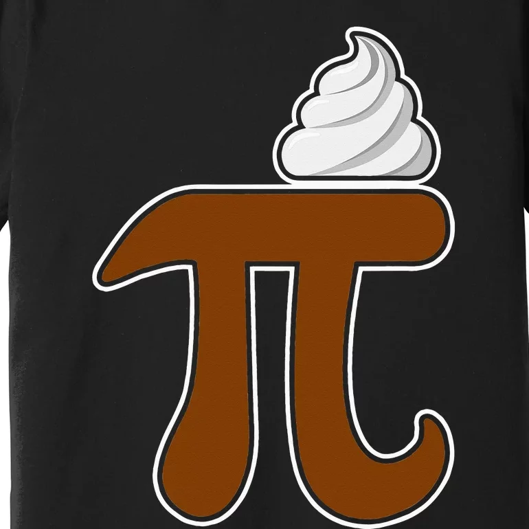 Chocolate Pie Pi Day Apparel Math Nerd funny teacher Premium T-Shirt