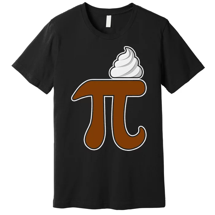 Chocolate Pie Pi Day Apparel Math Nerd funny teacher Premium T-Shirt