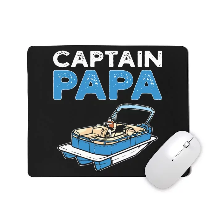 Captain Papa. Pontoon Boat Captain Mousepad