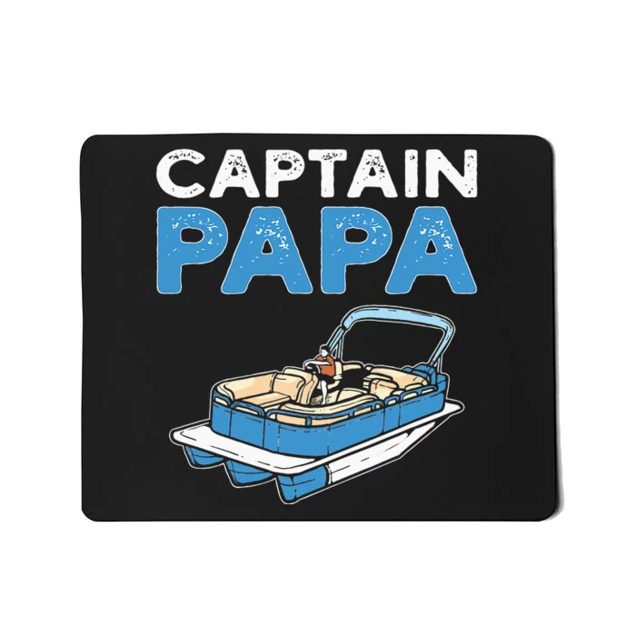 Captain Papa. Pontoon Boat Captain Mousepad