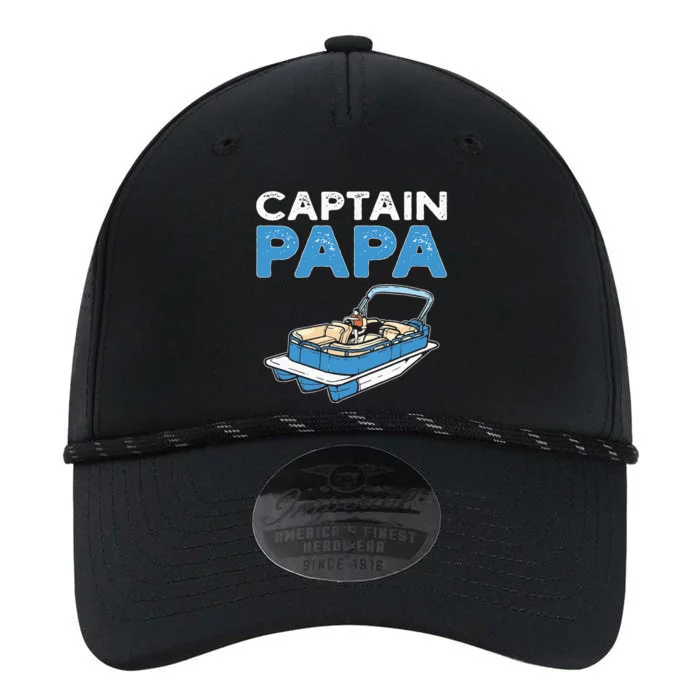 Captain Papa. Pontoon Boat Captain Performance The Dyno Cap