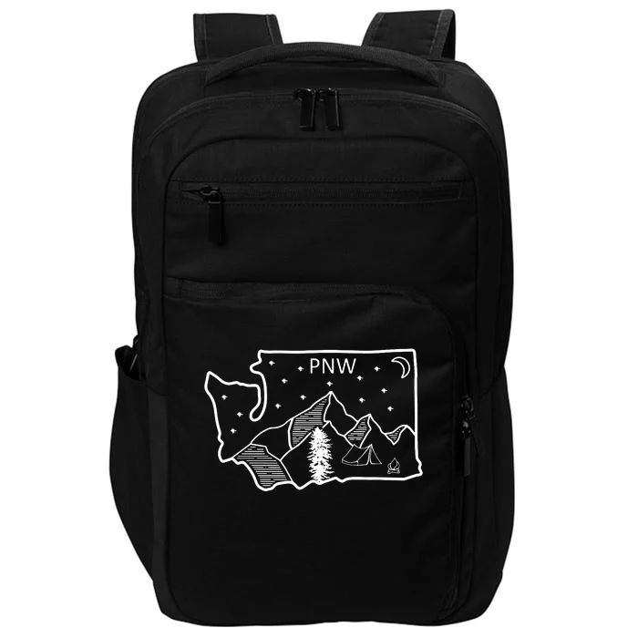 Cool Pnw Pacific Northwest Washington Impact Tech Backpack