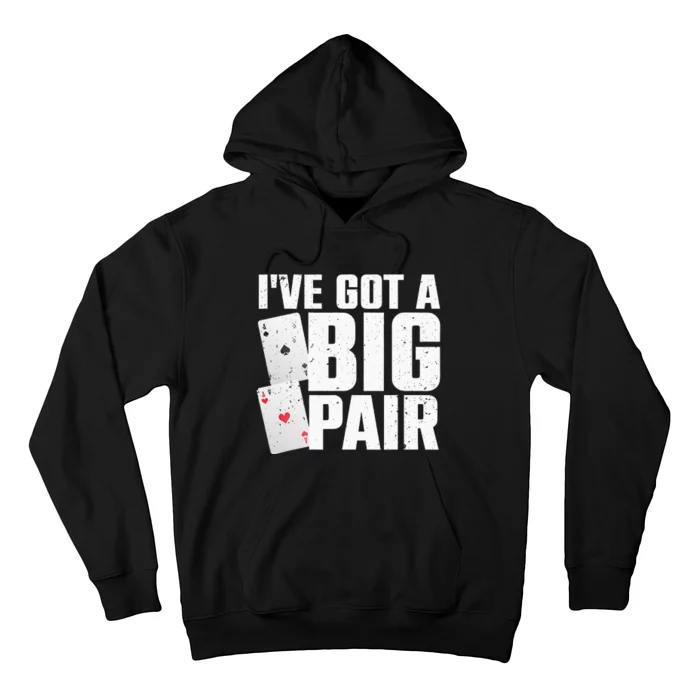 Cool Poker Player Design For Men Women Casino Lover Gambler Hoodie