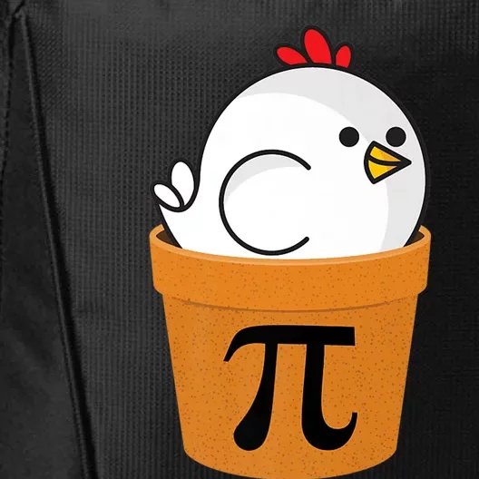 Chicken Pot Pi Shirt, Funny Math Day Gift Premium City Backpack