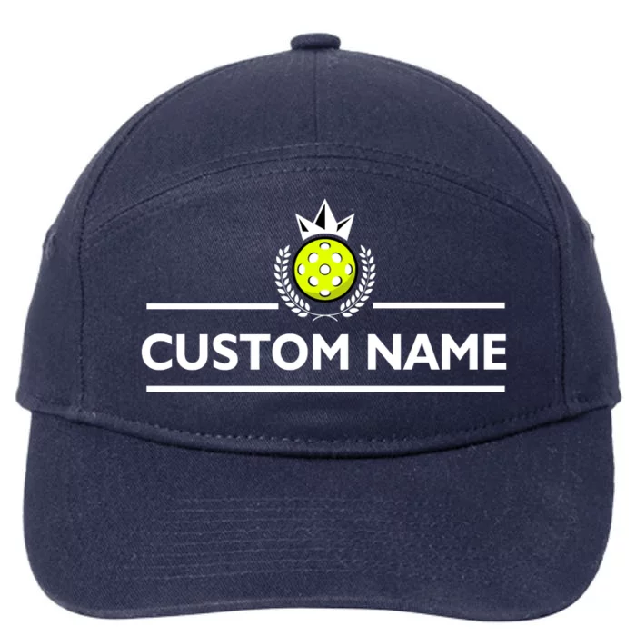 Custom Pickleball Personalize Team Name 7-Panel Snapback Hat