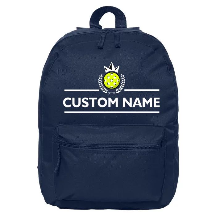 Custom Pickleball Personalize Team Name 16 in Basic Backpack