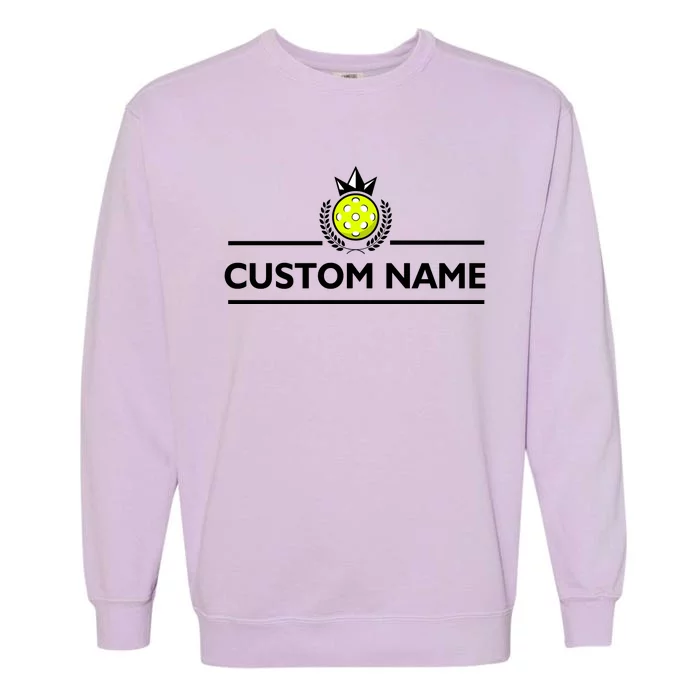 Custom Pickleball Personalize Team Name Garment-Dyed Sweatshirt