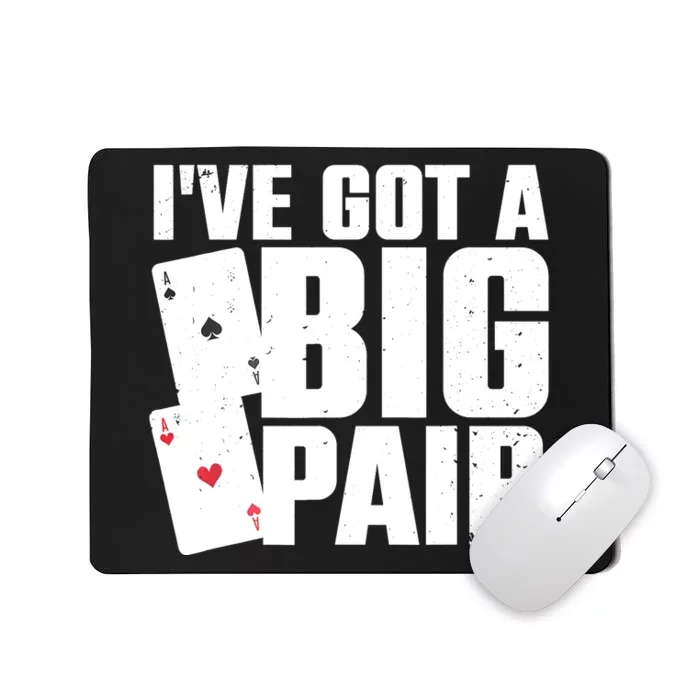 Cool Poker Player Design Casino Lover Gambler Mousepad