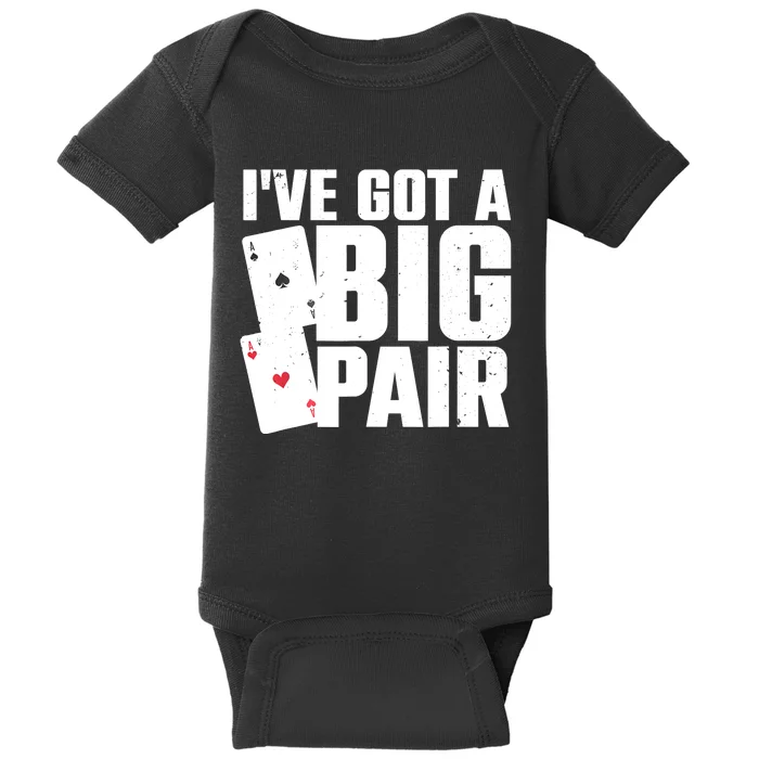 Cool Poker Player Design Casino Lover Gambler Baby Bodysuit