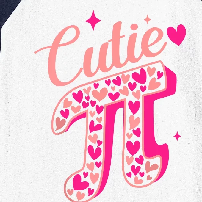 Cutie Pink Pi Day 2024 Baseball Sleeve Shirt