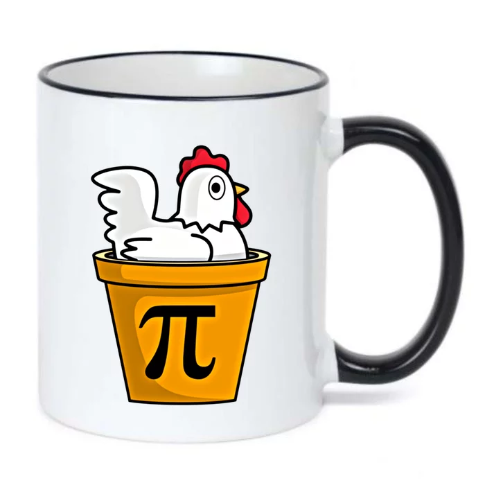 Chicken Pot Pie Math Geek March 14 Pi Day Teacher Professor Gift Black Color Changing Mug