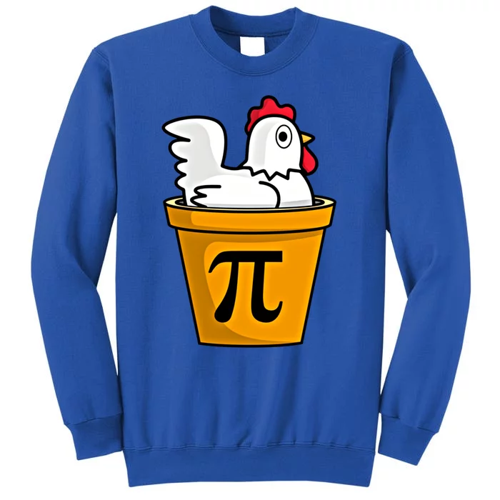 Chicken Pot Pie Math Geek March 14 Pi Day Teacher Professor Gift Tall Sweatshirt