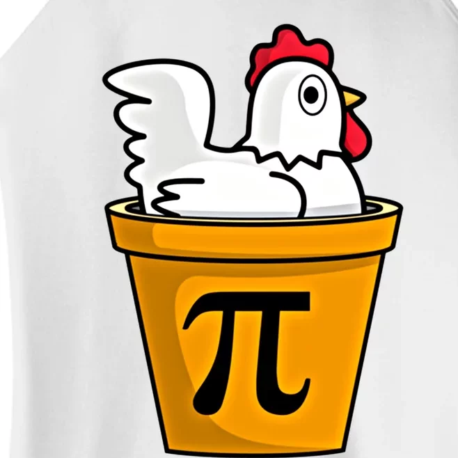 Chicken Pot Pie Math Geek March 14 Pi Day Teacher Professor Gift Women’s Perfect Tri Rocker Tank