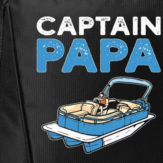 Captain Papa. Pontoon Boat Captain City Backpack