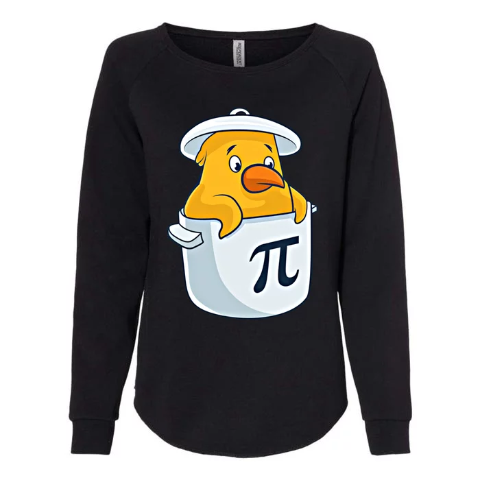 Chicken Pot Pie National Pi Day Pun Math Numbers March 14 Gift Womens California Wash Sweatshirt