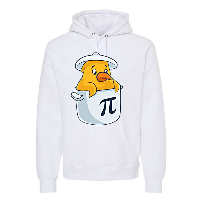 Chicken Pot Pie National Pi Day Pun Math Numbers March 14 Gift Premium Hoodie